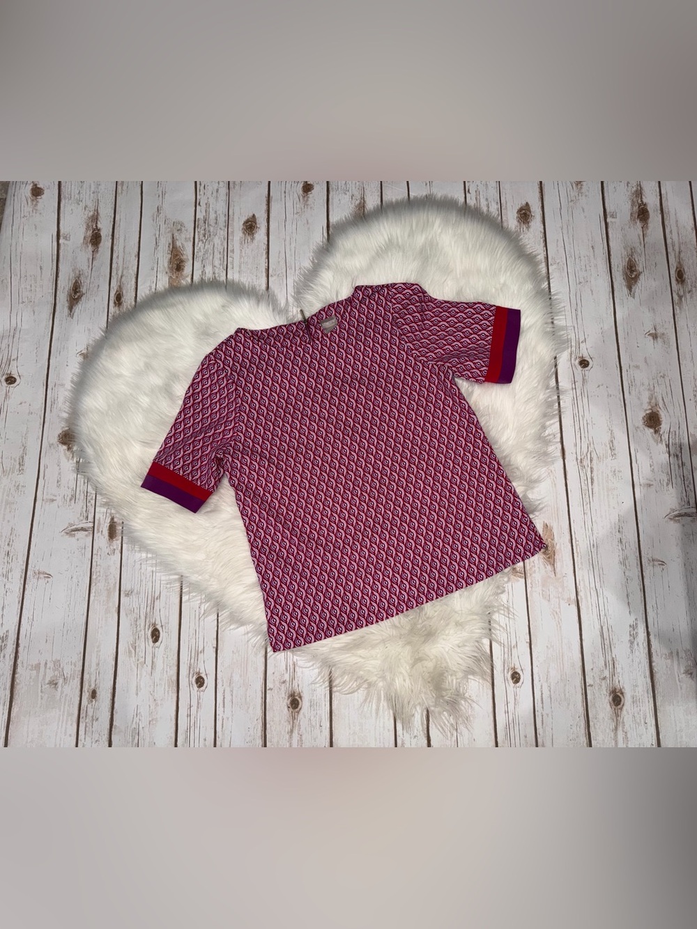 Chicos Top Womens 0 Knit Geo
Maraschino Cherry
